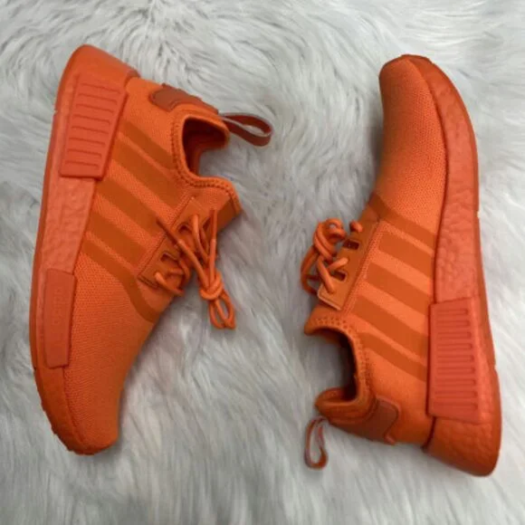 Adidas NMD_R1 Low Womens Running Sneaker Shoes Orange HP9661 NEW Sz 7 - Picture 3 of 6